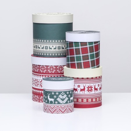 Set of hats 5 in 1 "Happy New Year", 23 x 23-5 x 15 cm