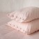 A set of pillowcases "Boyle", size 50x70 cm, peach color, 2 pcs