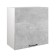 Hinged cabinet 600 Simple, 600x300x600, light/white atelier