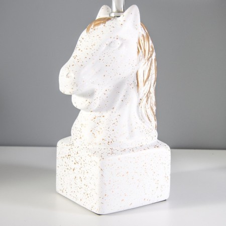 Horse table lamp E14 40W white 22x22x41 cm Risalux-3