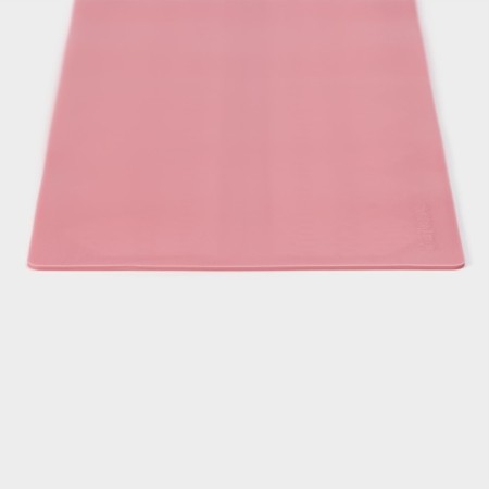 Axing rug of Dolyana "Lace", silicone, 38.7 × 16.5 cm, pink color-3