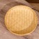 The tray is wicker, from bamboo 30x30x2 cm
