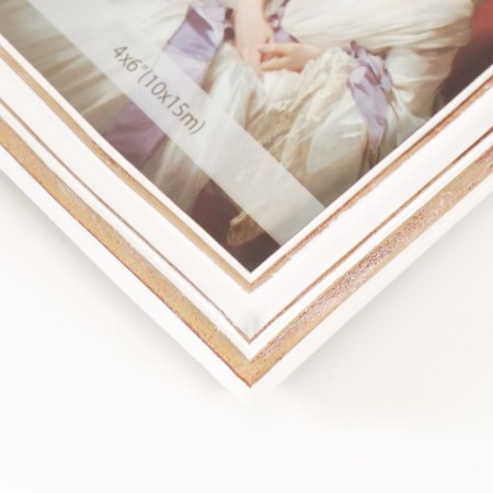 Photo frame Polystone 10x15 cm "Flower Wreath" 22.3x13x2 cm-2