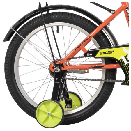 Bicycle 18 "Novatrack Vector, Orange color-7