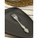 Dining room “Troika”, h = 19.5, thickness 2 mm, artistic painting, silver color