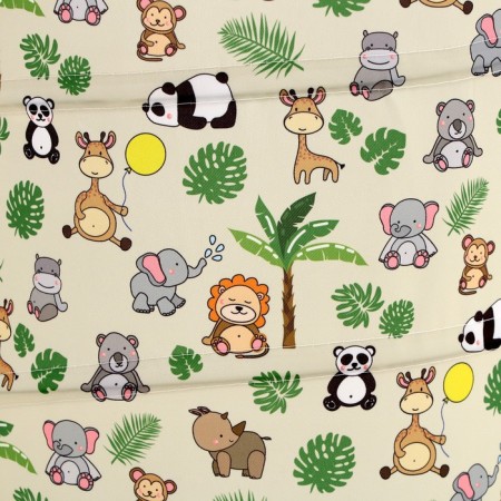 Basket for storing toys "Beasts", 50 x 40 cm, beige-3