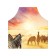 Apron kitchen with a photocrint "zebra", adjustable, size OS