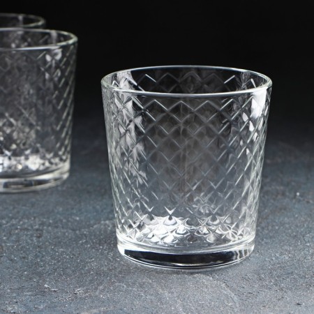 Set of glass glasses "Crystal", 250 ml, 6 pcs-1