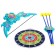 Onions with gears, light and sound effects, 2 in 1, works from batteries, color mix
