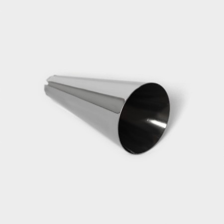 Confectionery nozzle, d = 2.5 cm, exit 0.6 cm, stainless steel-3
