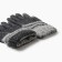 Male gloves, gray color, size 10