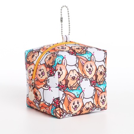 Monetnik cosmetic bag, colorful/orange color