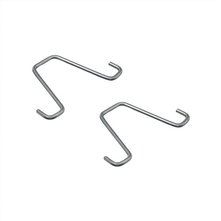 Holder for a linear phytoster, metal, set 2 pcs.