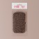 Manicure set, 7 items, in case, brown color