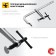 Strokynaya bison KS-500/120, professional, clamp 120 mm, 300/120 mm