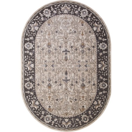 Oval Merinos Serenity carpet, size 160x300 cm, color Beige