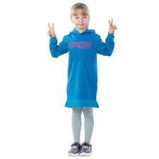 Dress for girls Klery, height 104 cm, turquoise color