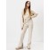Female trousers, milk color, size 50 (xl)