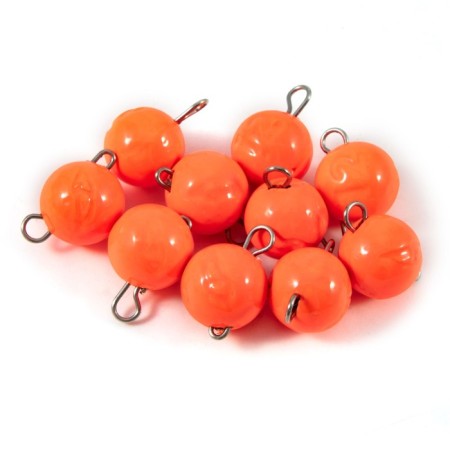 Cargo Cheburashka painted collapsible Yaman 10 pcs., 12 g, orange