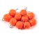 Cargo Cheburashka painted collapsible Yaman 10 pcs., 12 g, orange