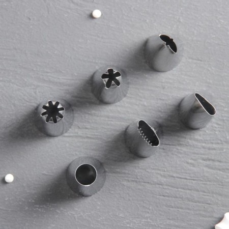 A set of pastry tunes, 4 × 2.5 cm, 6 pcs-1