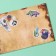Stickers in the book "Danger!" + 3 backgrounds 20.7x14.2 cm