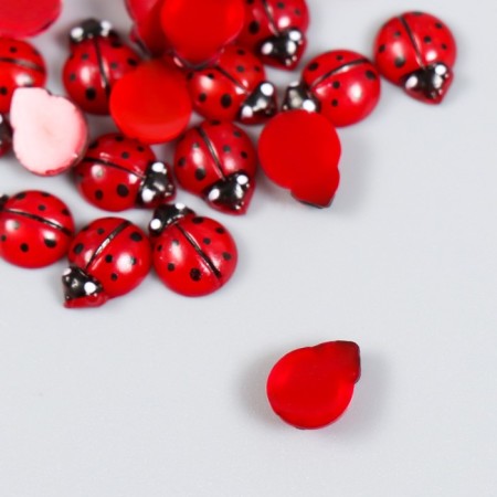 Decor for creativity Plastic "ladybugs" set of 25 pcs 1.1x0.7x0.4 cm-1