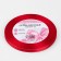 A satin ribbon "Silver threads", 6 mm × 23 ± 1 m, red color No. 026