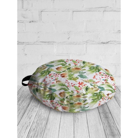 Pillow Sidue "Watercolor New Year", decorative, d = 52 cm