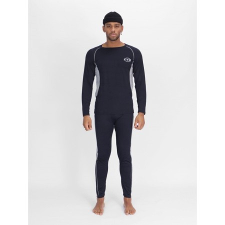 Male thermal underwear, size 48-50, dark blue color