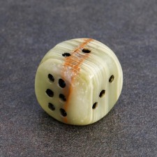 Player Cube, 4 cm, onyx