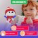 New Year's developmental game with “Colors and numbers” clothespins