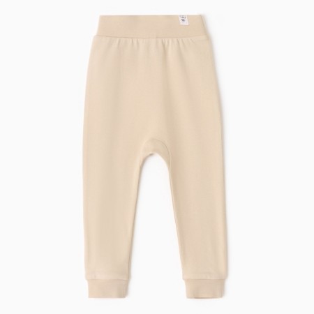 Children's pants Minaku "Nature", beige color, height 62-68 cm