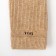 Women's hetras from Mongolian wool, beige color