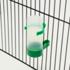 Drill/bird feeder 4 x 12 cm, 140 ml, green
