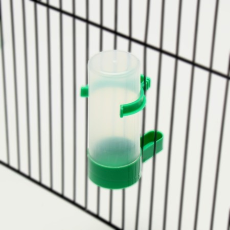 Drill/bird feeder 4 x 12 cm, 140 ml, green