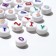 Acrylic bead "English letters", 10 × 6 mm, set 10 g, color shiny mix
