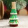 Whistle "Christmas tree", 3x7 cm, mix, manual painting