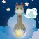 Musical toy "Funny giraffes", sound, light, yellow color