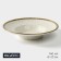 Porcelain plate for the paste Magistro Poursephona, 140 ml, D = 21 cm, beige color