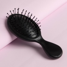 Comb - mini massage, 6 × 14 cm, black color