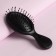 Comb - mini massage, 6 × 14 cm, black color