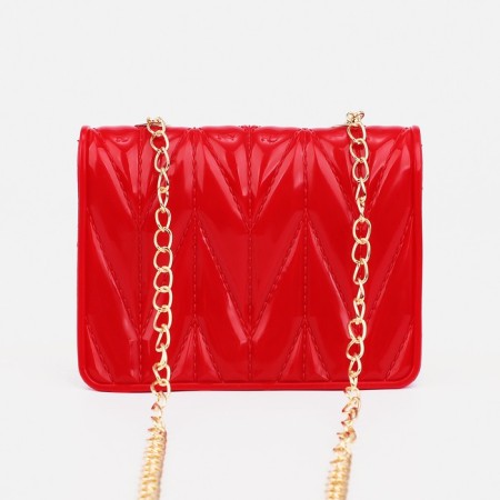 Bag Messenger Children's on Magnet, red color-1