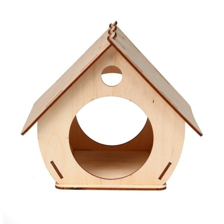 Bird feeder "Barrel", 12.5 × 16 × 18 cm, Greengo-11