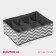 Sigzag Sigzag, 8 cells, 32 × 24 × 12 cm, gray -gray