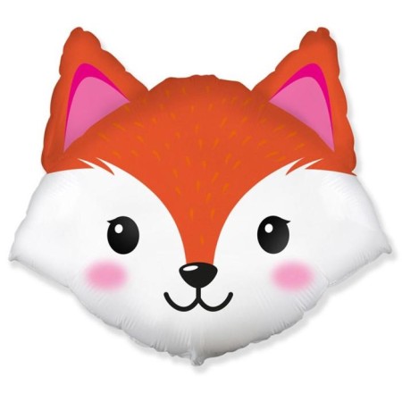 Foil ball 25 "Fox head", figure