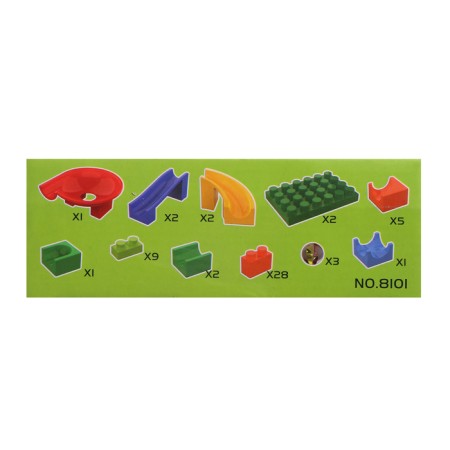 Designer block marble "turboshariki", 56 parts-4