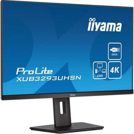 Monitor IIYAMA 31.5 "XUB3293UHSN-B5 Black IPS LED 16: 9 HDMI M/M Matte Has Piv 350CD 178 107352-3