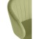 Computer chair Plastic Plastic/velor, white/green 59x60x78 cm