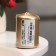 Candle - cylinder, 4x6 cm, 9 hours, gold